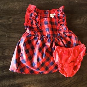 Cat and Jack plaid dress